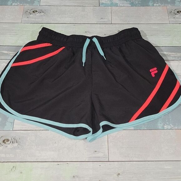 FILA Black Shorts sz Medium - Picture 1 of 4